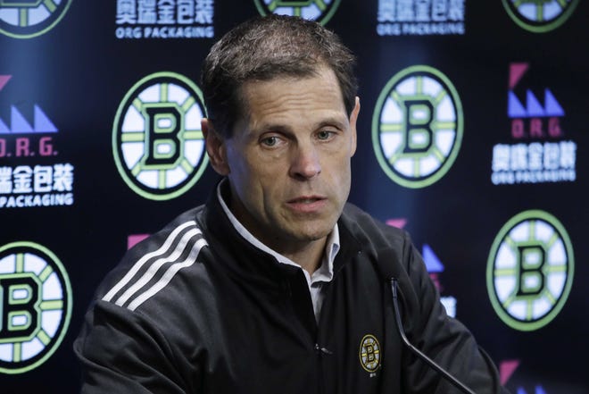 Boston Bruins general manager announced on Tuesday that the P-Bruins are in a "lockdown situation" and no Providence players will be brought up to Boston.