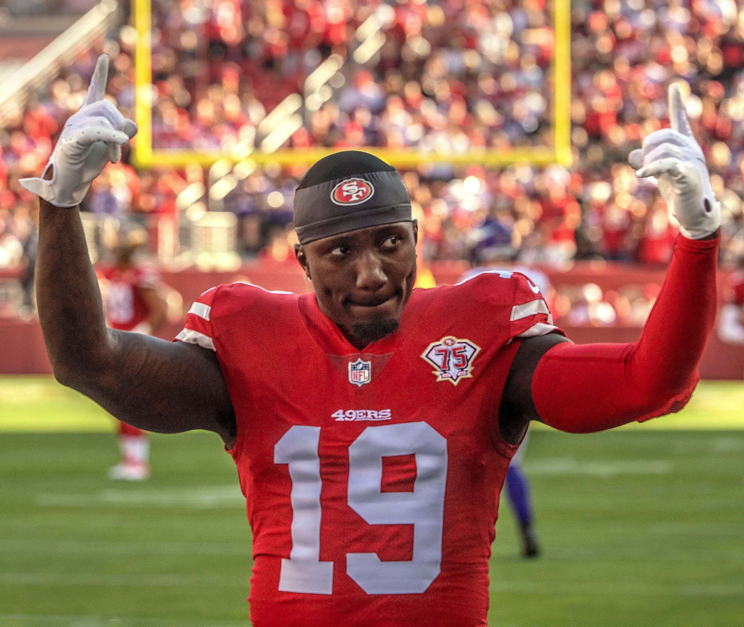 Chapman and South Carolina alum Deebo Samuel now a feared hybrid performer in the NFL