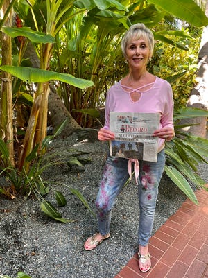 Carolyn Cheney took The Record to Key West where she enjoyed a romantic weekend with her husband Jon of 43 years. It was their wedding anniversary.