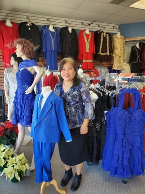 Cynthia Swords is pictured in her new clothing store, Boutique a la Mode on Glenburnie Road