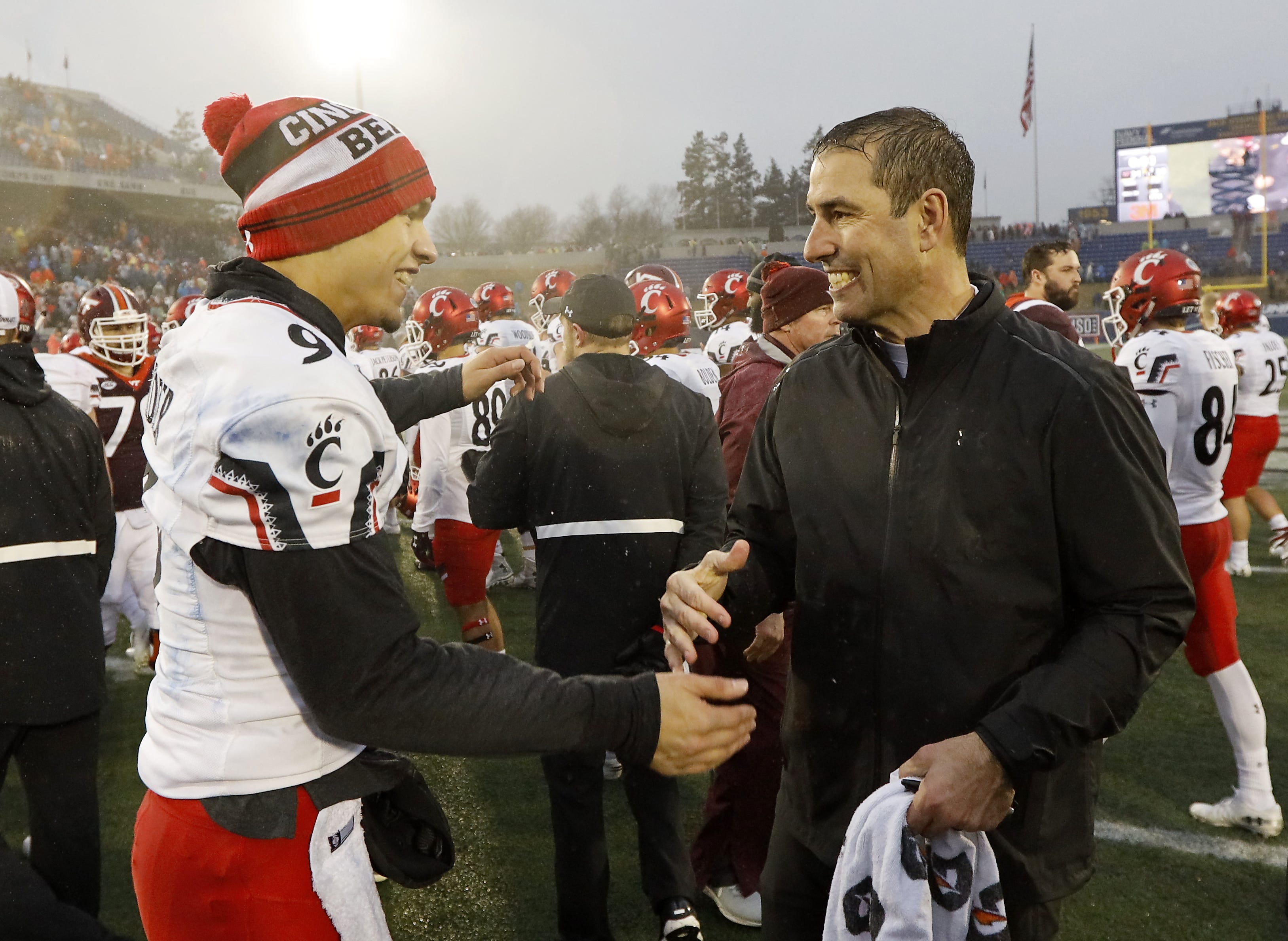 Cincinnati Bearcats coach Luke Fickell on Notre Dame vacancy: 'There is no speculation'