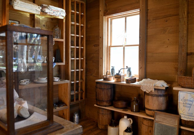 Inside Hall's Store managed by the Ocean View Historical Society Tuesday, Nov. 16, 2021, in Ocean View, Delaware.