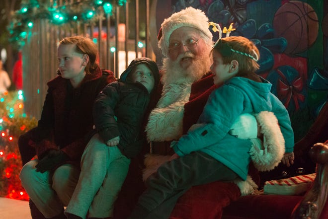 Santa Claus was among the visitors to the annual tree lighting ceremony in downtown St. George last year. He's expected to be back this year, along with the usual music, gift vendors and more, at the city's 2022 iteration of the event next Monday, Nov. 28.