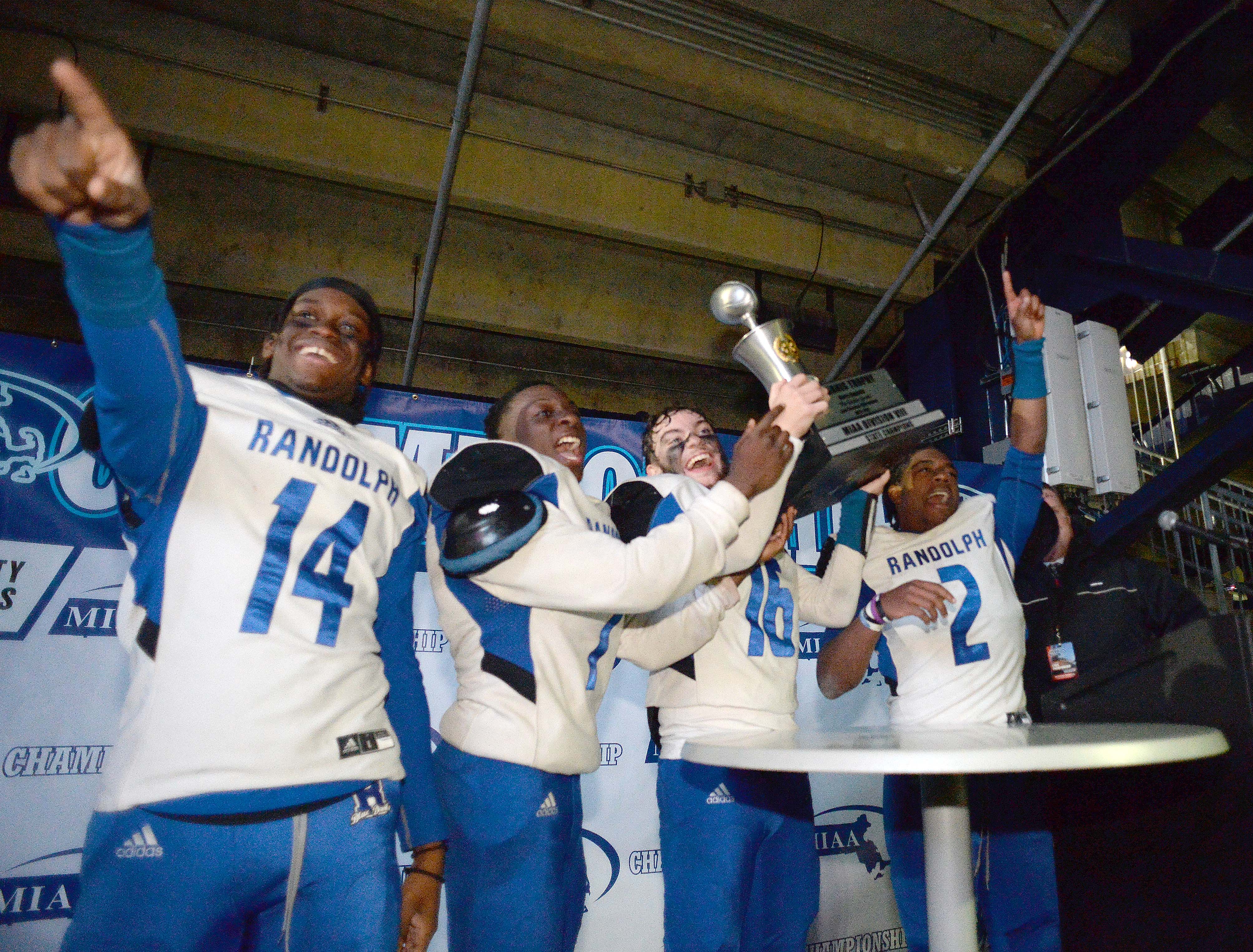 Randolph High football makes history, wins first Super Bowl title