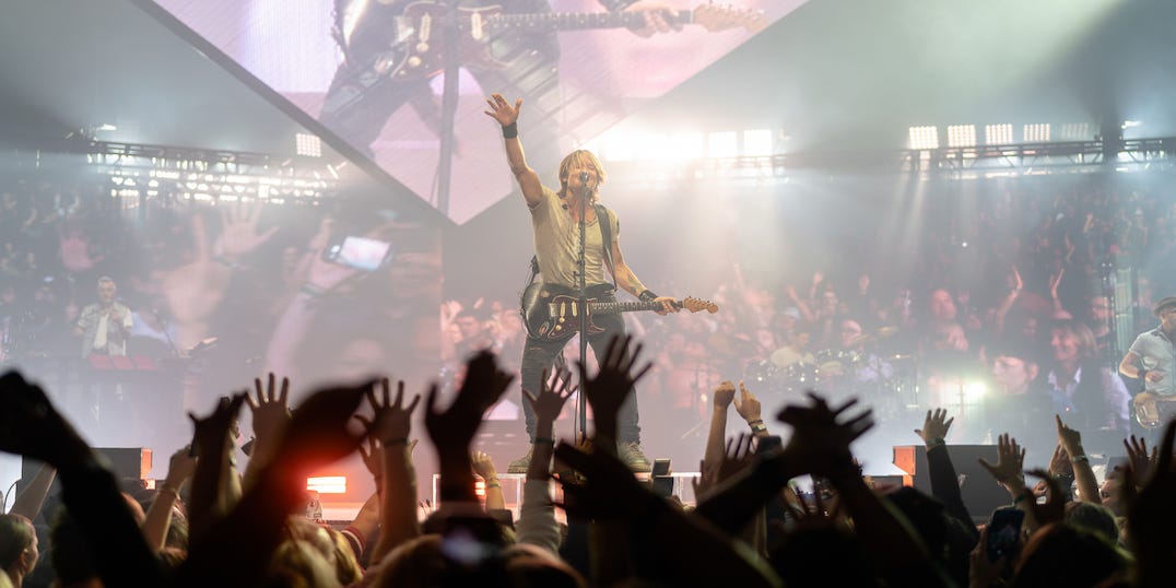 Keith Urban to return to Blossom Music Center next summer, tickets on sale Dec. 10