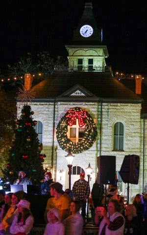 Residents of Somervell County welcomed the holiday season on Sunday night with the annual Merry & Bright Christmas Light Parade, which began at Glen Rose High School and ended at the historic downtown Square, and the Christmas tree lighting. The parade, which was originally scheduled for the evening before, was pushed back a day due to the threat of inclement weather. The Glen Rose Somervell County Convention and Visitors Bureau will be hosting Christmas events throughout December. Check out its Facebook page (Glen Rose Convention & Visitors Bureau) for postings of future events.