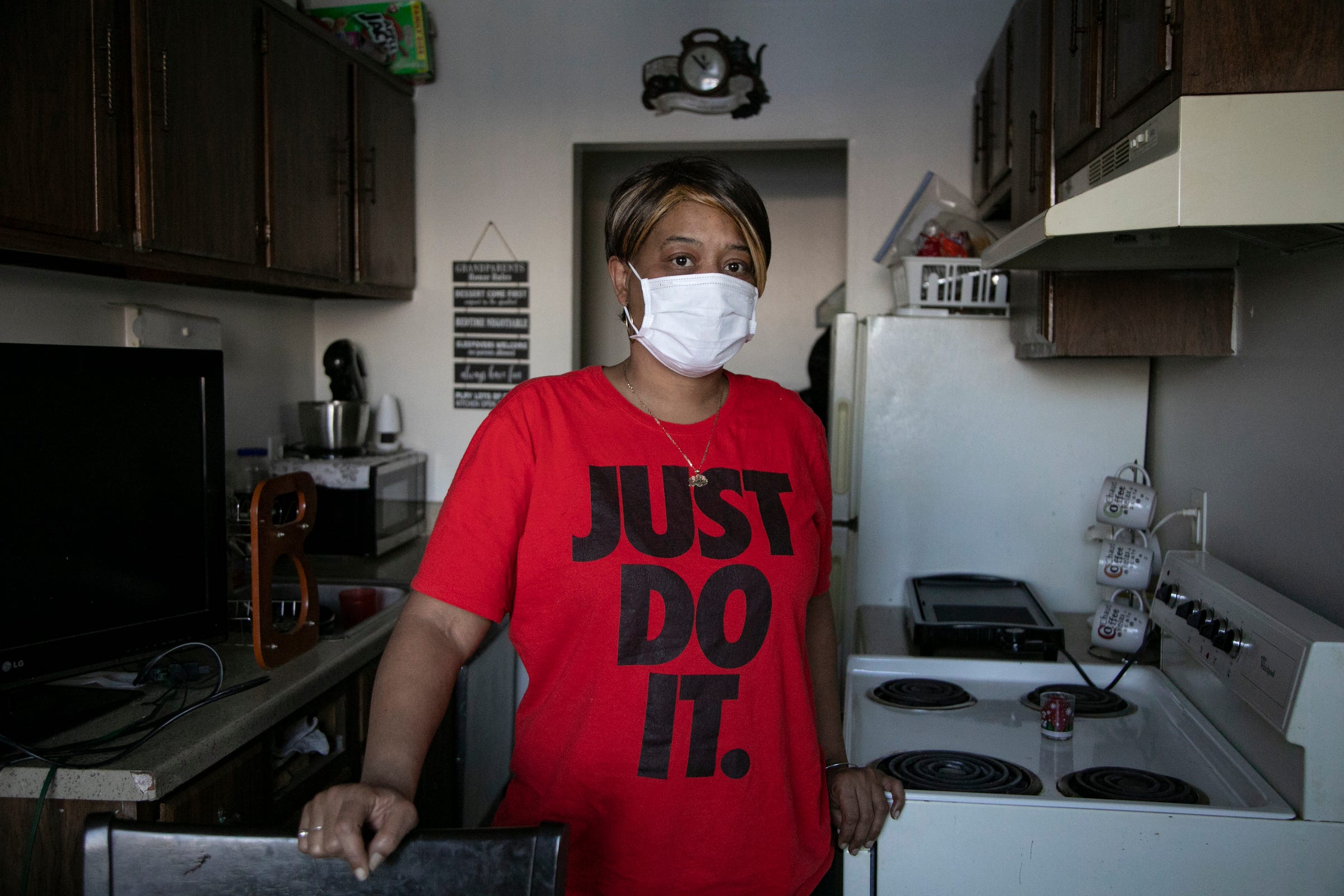 Neva Green of Melvindale was facing eviction in November 2021 after she had to stop working at a group home when she got COVID-19.