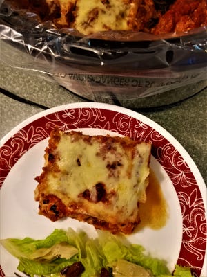 Slow-cooker lasagna