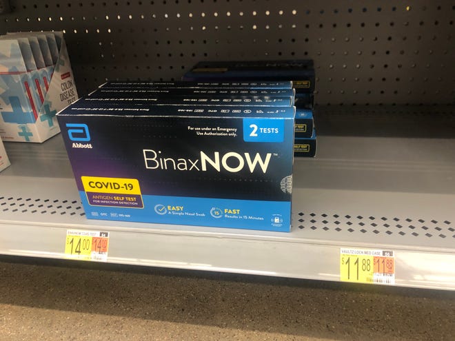 Walmart, Kroger and Amazon sold over-the-counter tests "at cost" with a discount of up to 35% from retail prices as part of a deal with the Biden administration for three months. Prices recently increased.