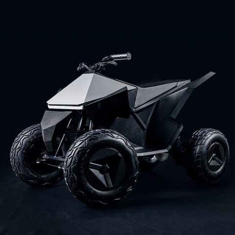 The Cyberquad for Kids is an electric, four-wheel 