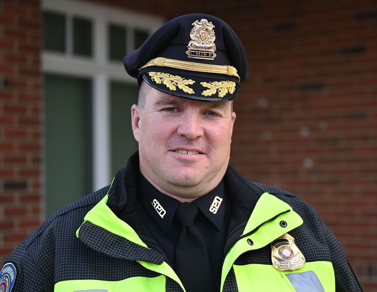 Sherborn police chief Tom Galvin followed in his family's footsteps