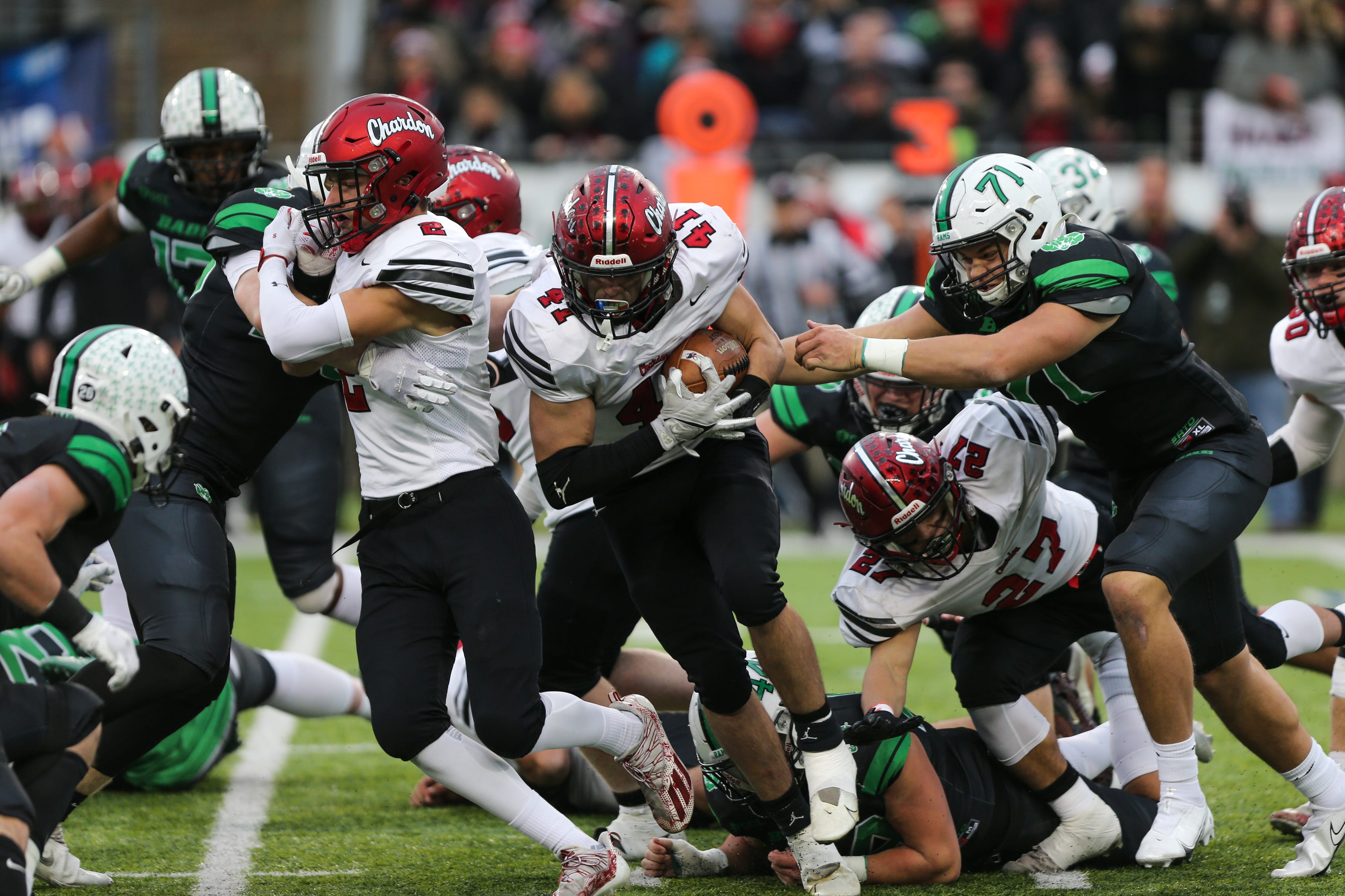 Sean Carr late TD lifts Chardon football to OHSAA state championship