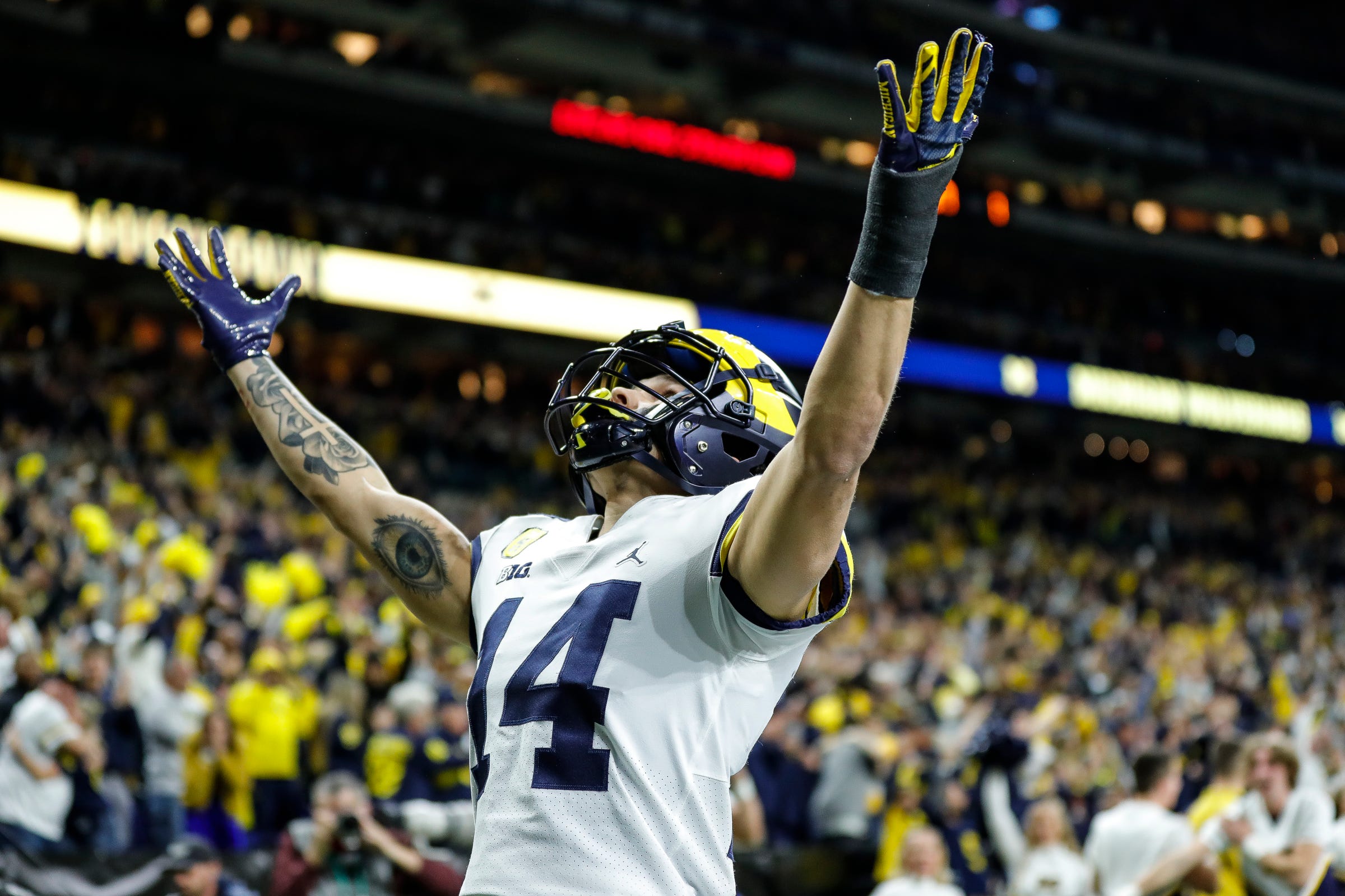 Michigan football wins Big Ten title with 423 win over Iowa
