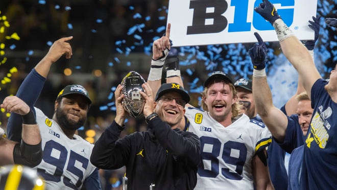 Total poin Michigan dalam kemenangan Big Ten Championship Game merupakan penghargaan untuk korban Oxford