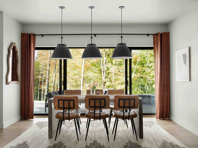 The dining room for the HGTV Dream Home 2022, which is located in Warren.