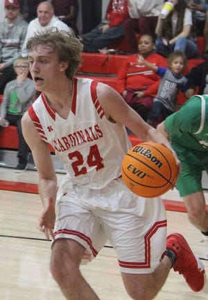 Springer's Cory Leu tallied a game-high 26 points in three quarters of action Monday during a 78-43 win over Paoli.