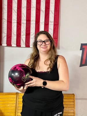 St. George bowler P.J. Redhouse bowled her first-ever 600 series last week, a 600 on the nose on games of 203, 201 and 196 during which she threw a total of 17 strikes.