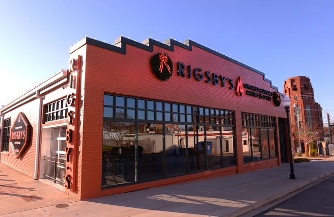 Rigsby's Smoked Burgers Wings & Grill at 176 N. Liberty Street in Spartanburg, Wednesday, December 8, 2021. The new restaurant has opened in the former Hub City Co-op building. 