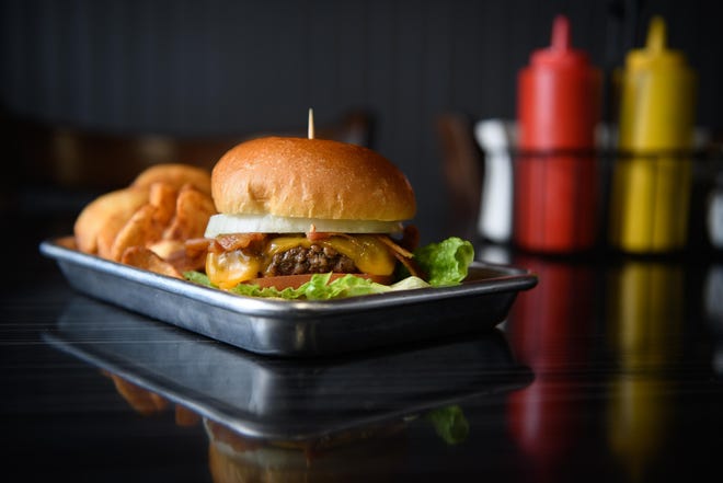 The bacon burger from Rustic Burger. The locally owned restaurant, first in Hope Mills, opened a location in Spring Lake in June, and plan to open a third location in Raeford in later this year.