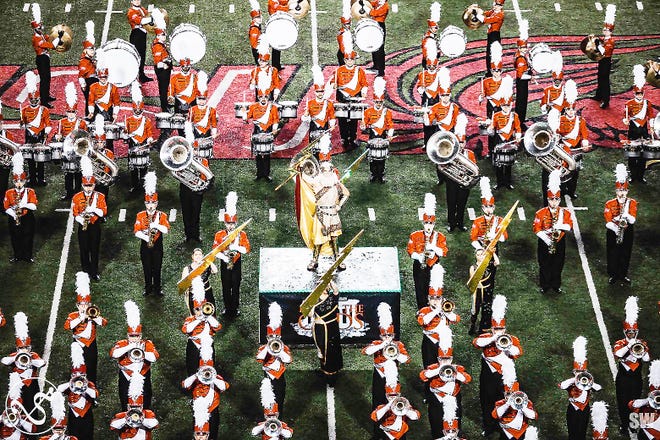 Jacksonville State's Marching Southerners will claim the 2022 Sudler Trophy presented by the John Phillip Sousa Foundation.