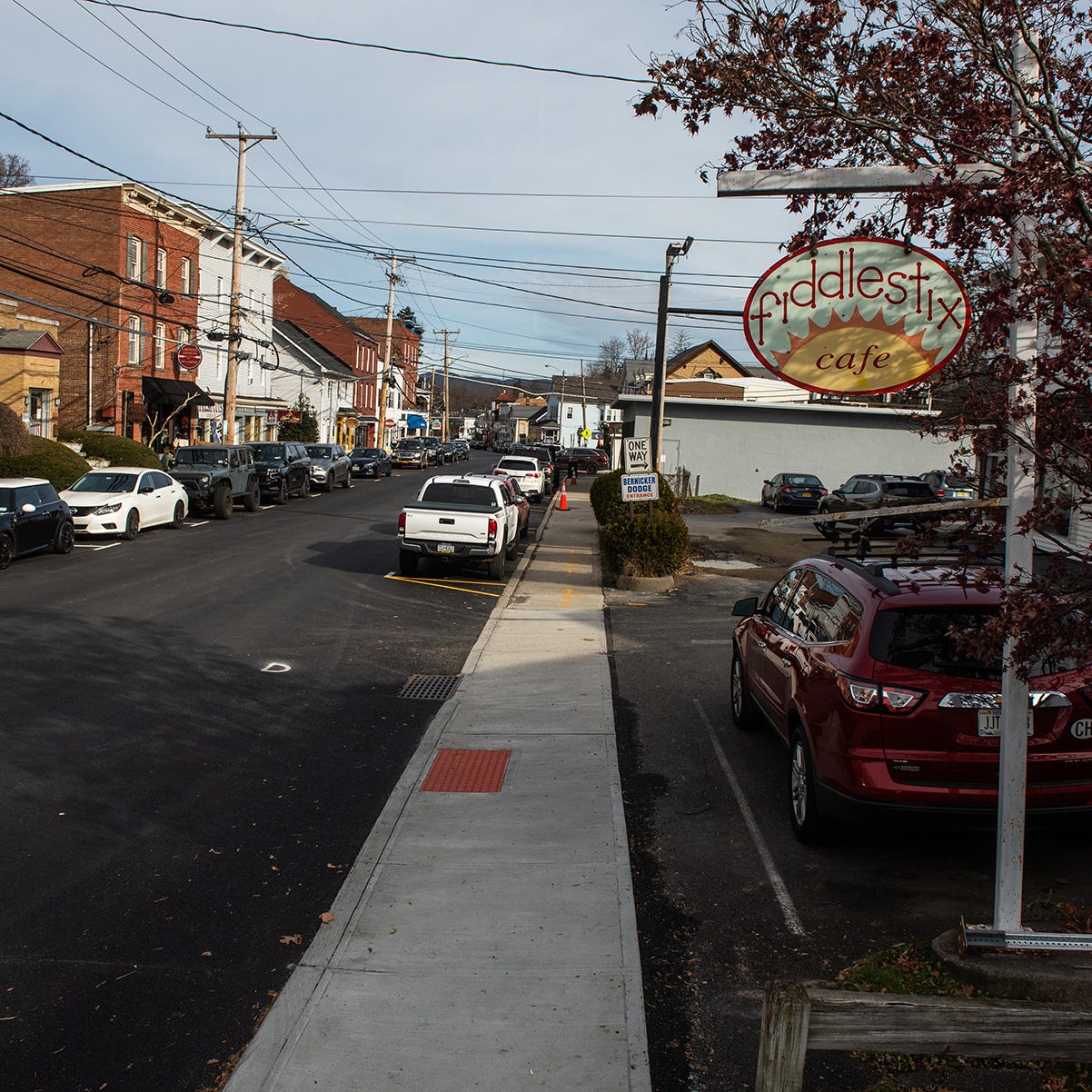 Main Street in Cornwall, NY on Sunday, December 5, 2021. Hudson Valley Pattern for Progress launched a new initiative to strengthen the Hudson Valley's main streets. KELLY MARSH/FOR THE TIMES HERALD-RECORD