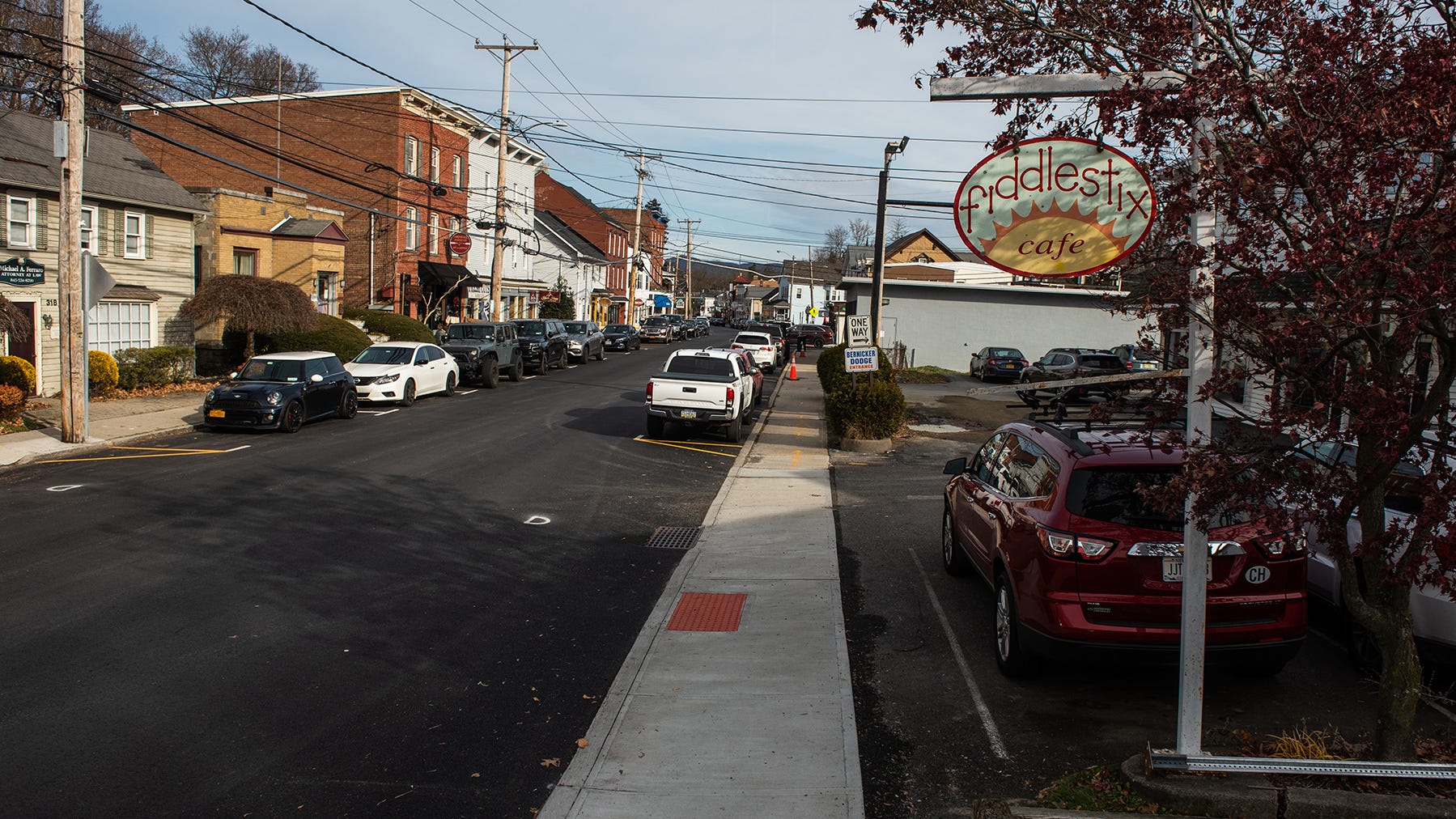 Main Street in Cornwall, NY on Sunday, December 5, 2021. Hudson Valley Pattern for Progress launched a new initiative to strengthen the Hudson Valley's main streets. KELLY MARSH/FOR THE TIMES HERALD-RECORD