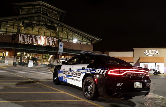 Grand Chute police, shown here in a response to the Fox River Mall, have been accredited since 2014.