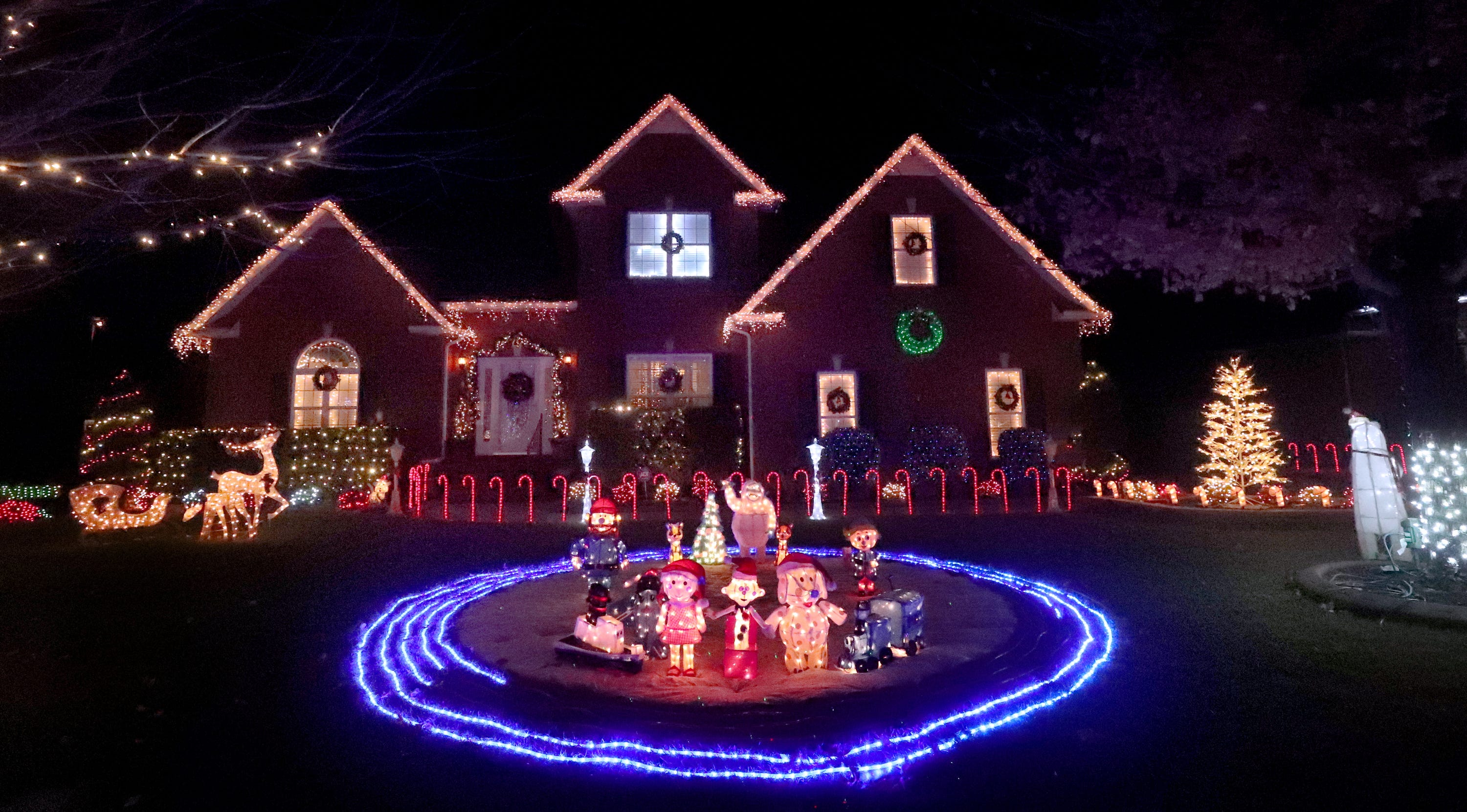 Daily Sun Christmas Lights Map 2022 Rutherford County Christmas Lights: Where To Go In Murfreesboro 2021