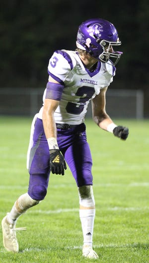 Mitchell's leading tackler, senior Gabe "Colorado" Brandt didn't arrive in Bakersville until he was in eighth grade, eventually joining a football team as a newcomer whose teammates have played together since elementary school.