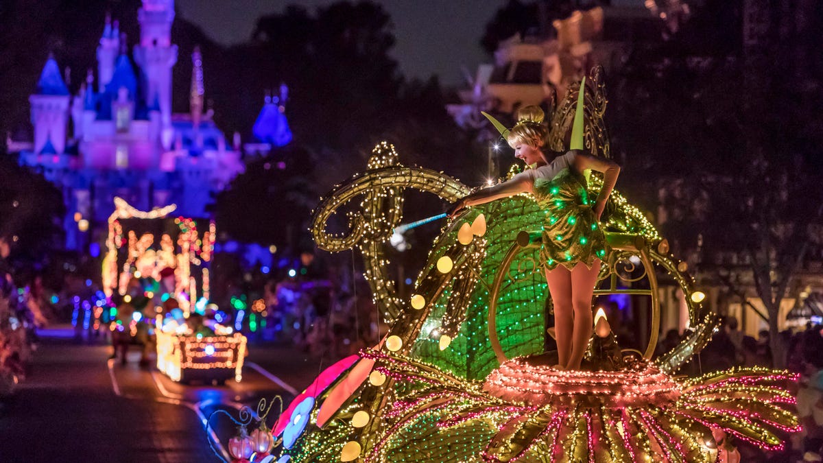 "Main Street Electrical Parade" will once again light up Disneyland park as it returns for its 50th anniversary in spring 2022. The iconic train and drum unit featuring Mickey Mouse, Minnie Mouse and Goofy, and will once again lead the parade that brings back many guest favorites including Elliot the Dragon and floats from "Alice in Wonderland," "Cinderella" and "Peter Pan."