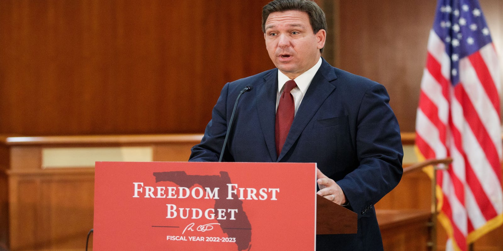 Florida Gov. DeSantis announces $99.7 billion proposed election-year budget