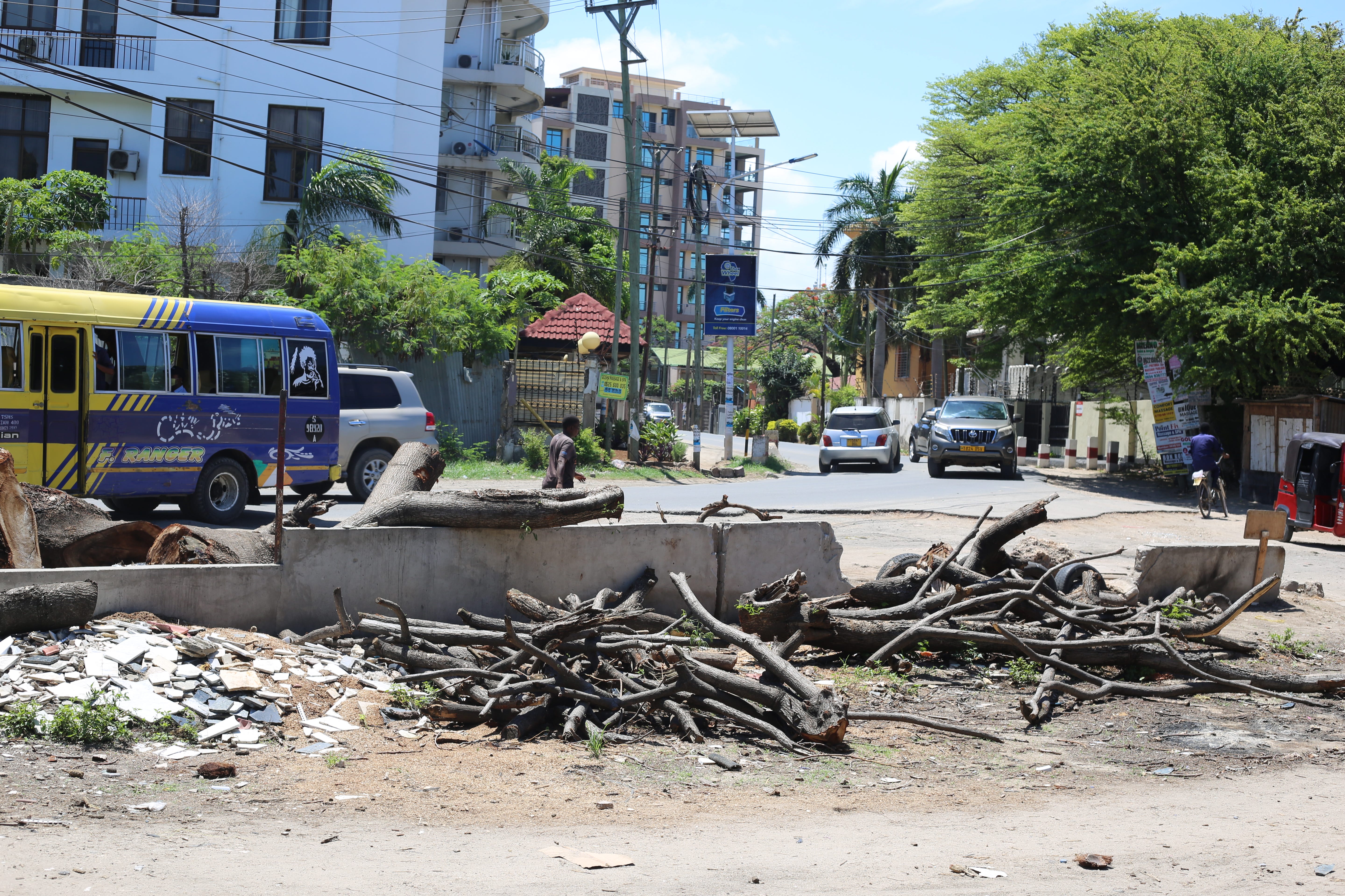 Rabia Issa was setting up her food stand at this corner around dawn on Aug. 24, 2019, when a small SUV barreled off the street and struck her.