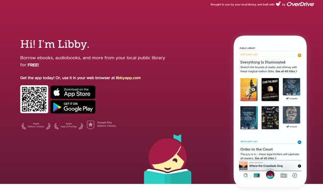 If budgets are tight, you can borrow ebooks from your local library and read them on your favorite tablet or e-reader. The Libby app has you first sign in with your library card.