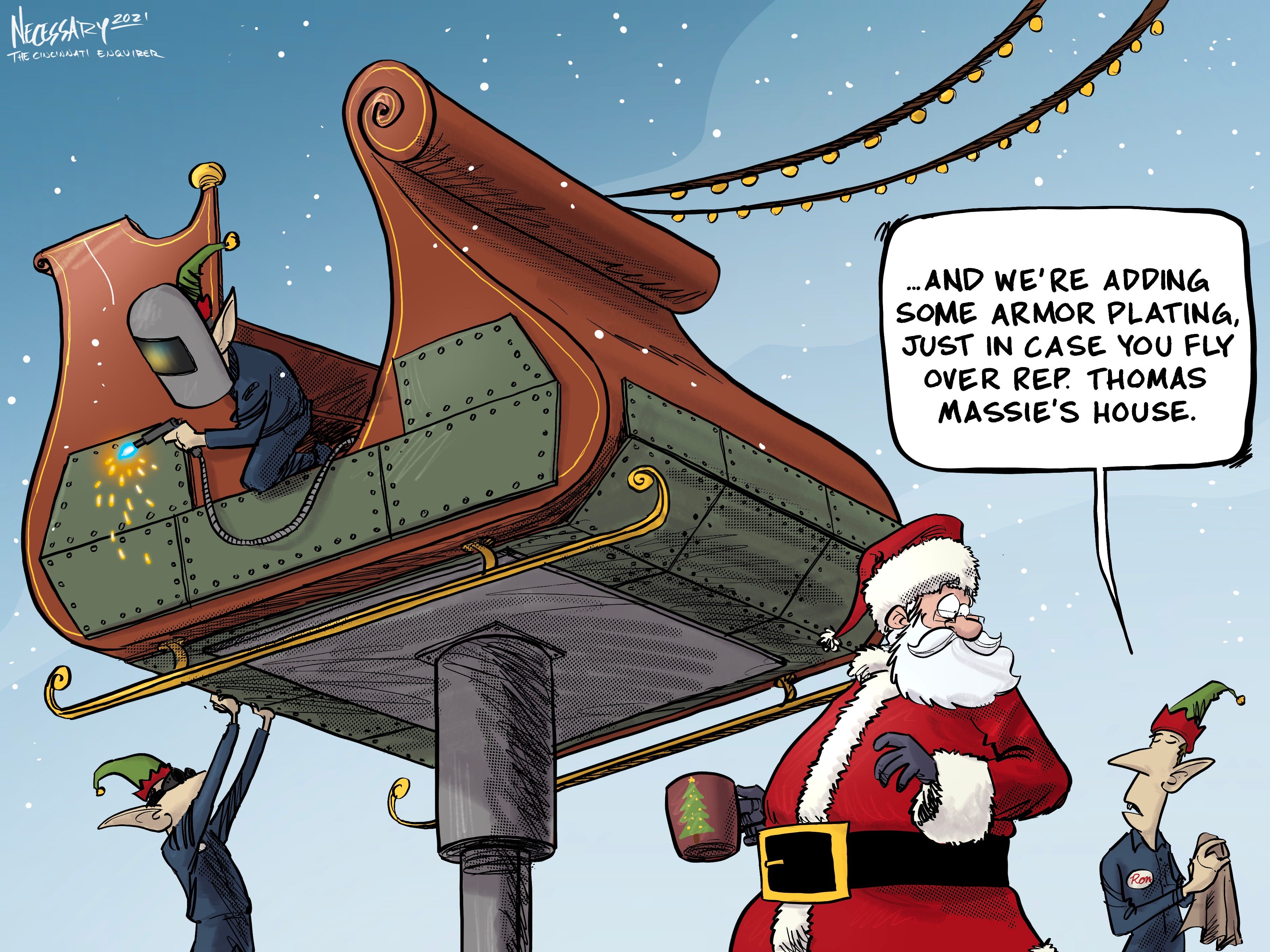 It's Necessary: Christmas is a time of peace, not carrying a piece It's Necessary: Christmas is a time of peace, not carrying a piece