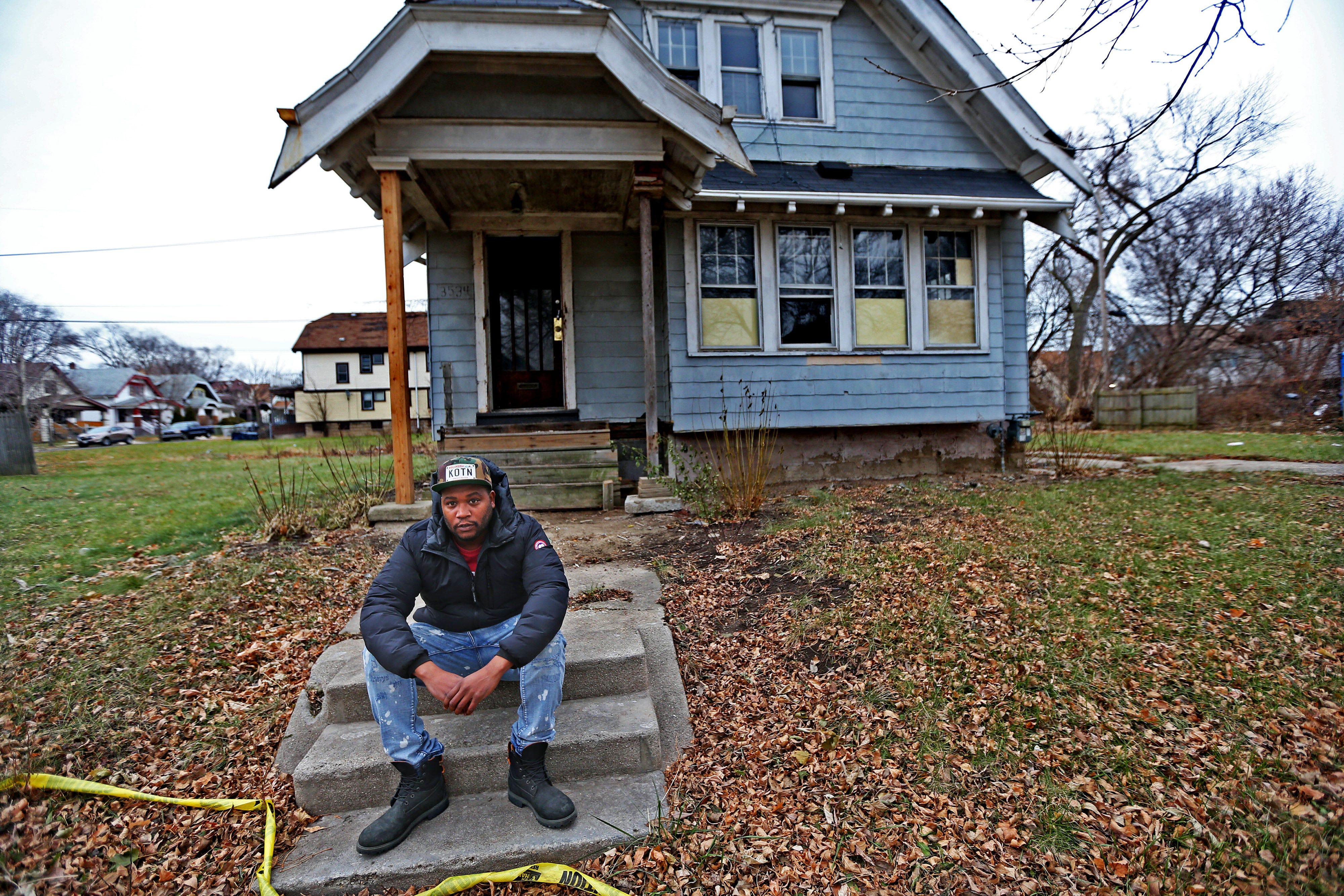 Reginald Reed's company buys abandoned houses on the north side and uses them to teach construction trainees about home rehab.