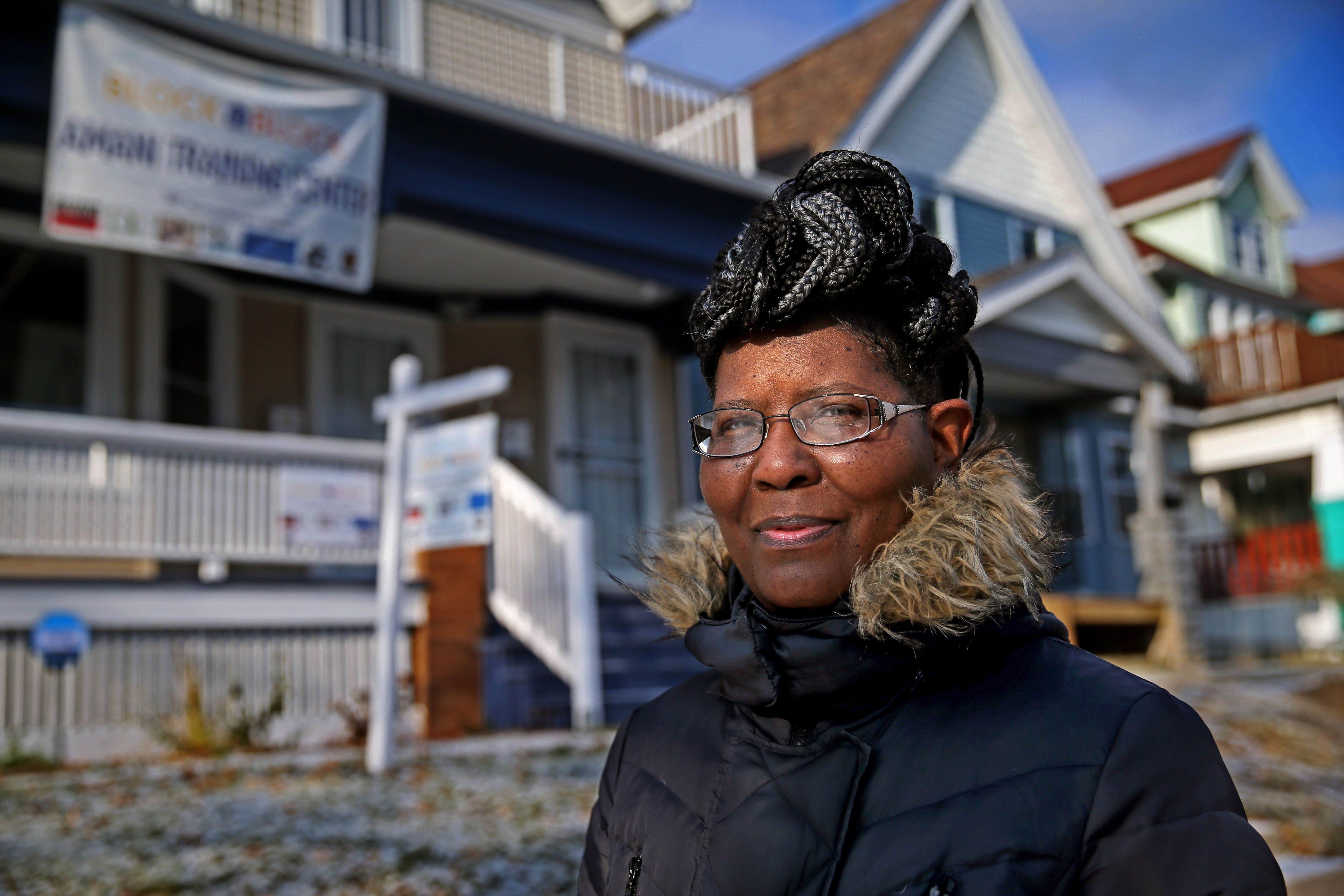 Barbara Smith is the housing coordinator for Amani United, a community group working to improve housing conditions in the north side neighborhood.