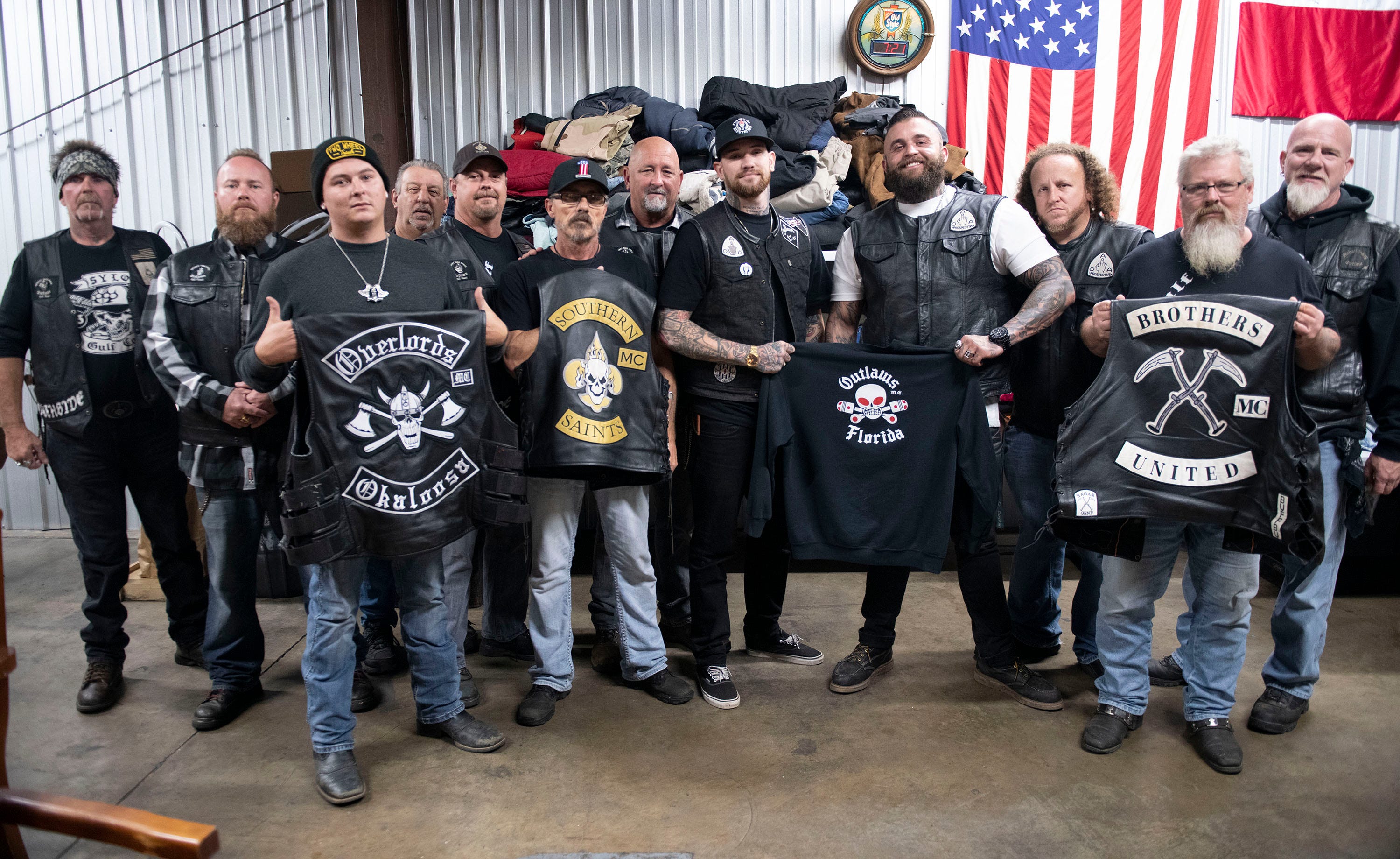 Southern Saints motorcycle club holds cancer fundraising event