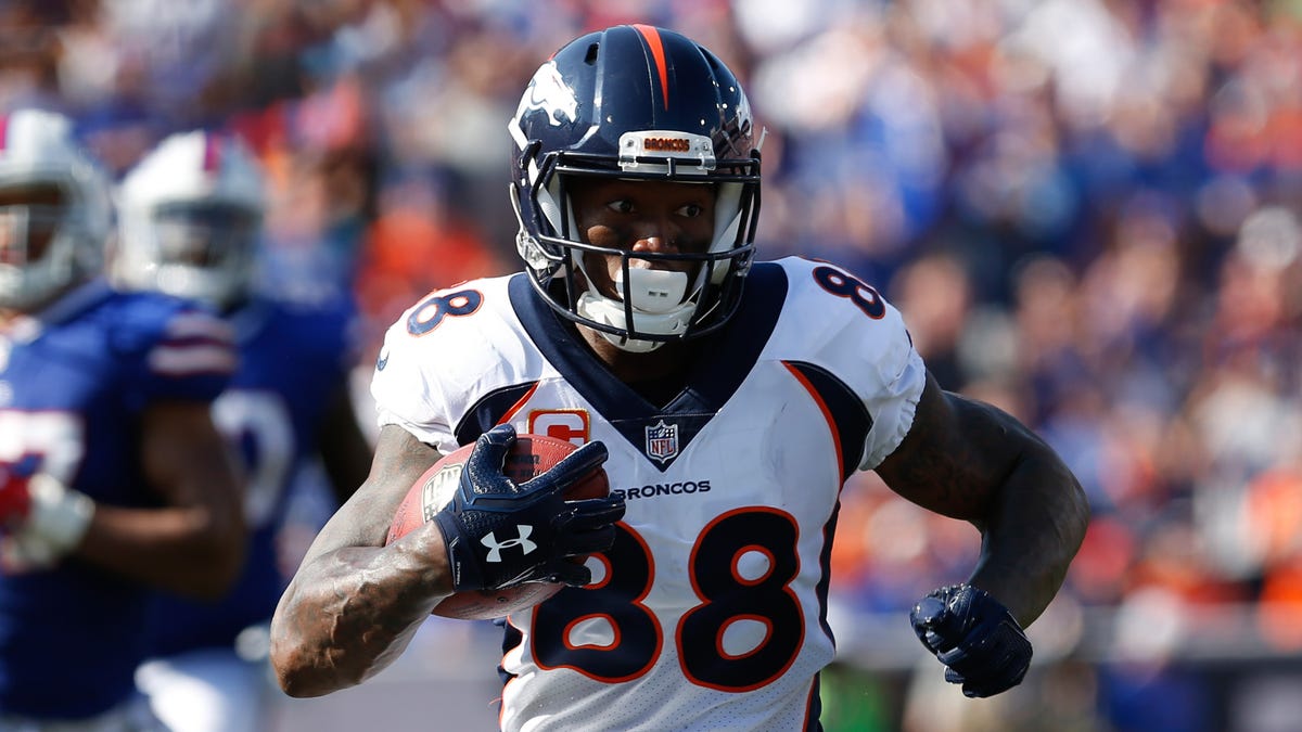 Demaryius Thomas played 11 years in the NFL, and had five 1,000-yard receiving seasons.