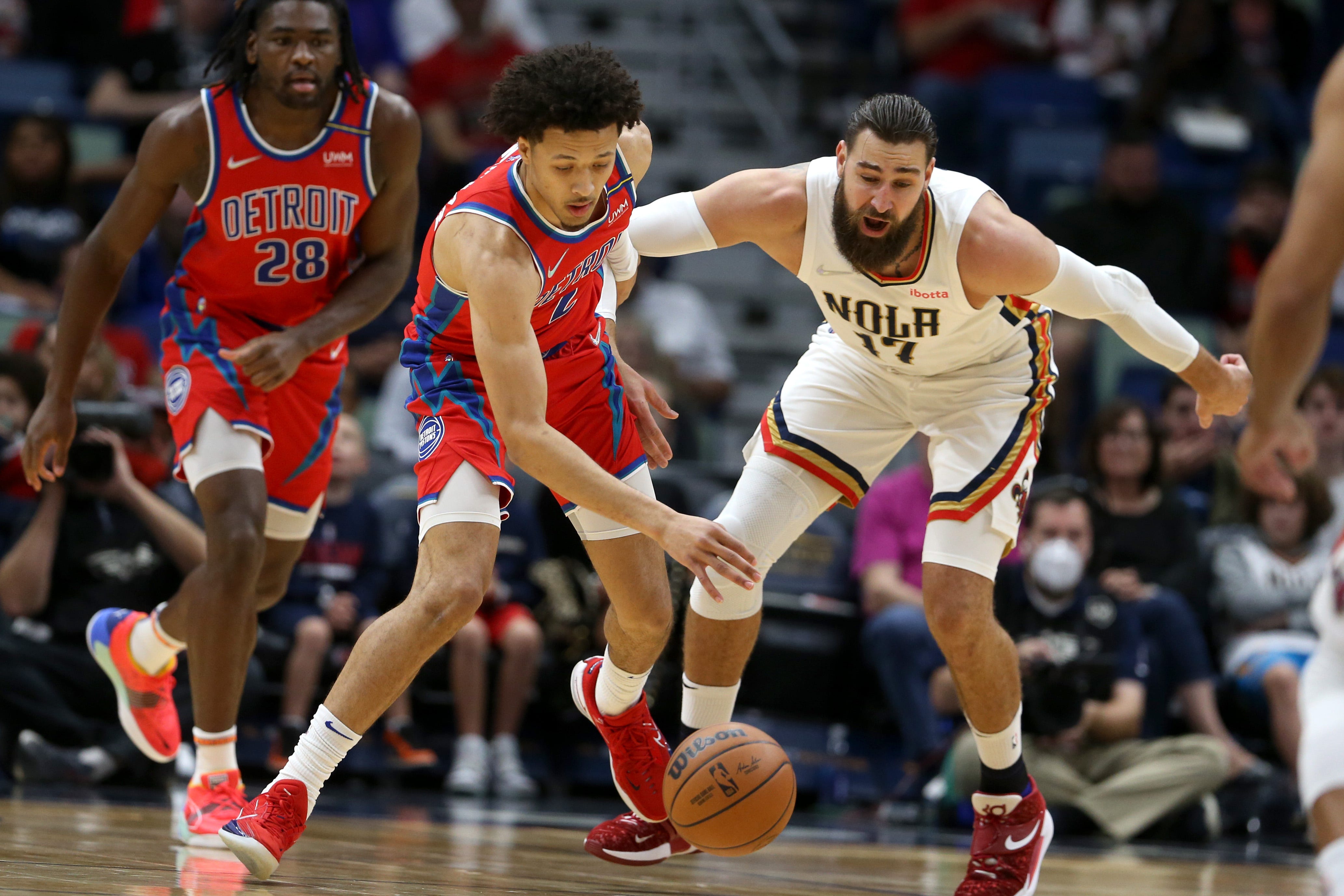 Detroit Pistons game vs. New Orleans Pelicans: Time, TV channel, more info