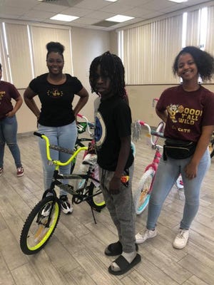 Mike Jackson, Daytona Beach resident and founder of the Women of Virtue Foundation will hold a Christmas bike giveaway at Derbyshire Park in Daytona Beach this Saturday.