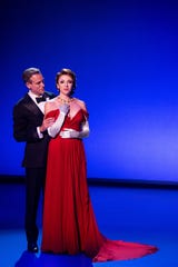 Adam Pascal and Olivia Valli in the "Pretty Woman" national tour.
