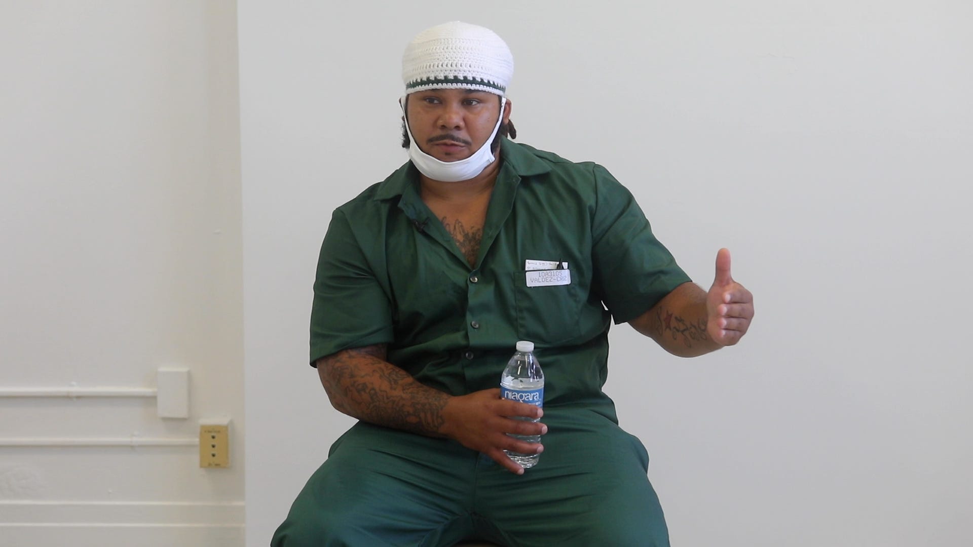 Leonardo “Pito” Valdez Cruz is shown at Green Haven maximum security prison in upstate New York during an interview with Newsday. Valdez Cruz is serving a life sentence for the murder of his ex-girlfriend, Jo'Anna Bird.