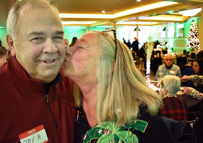 Ray and Denise Andrade met at White's of Westport and have been married for 35 years.