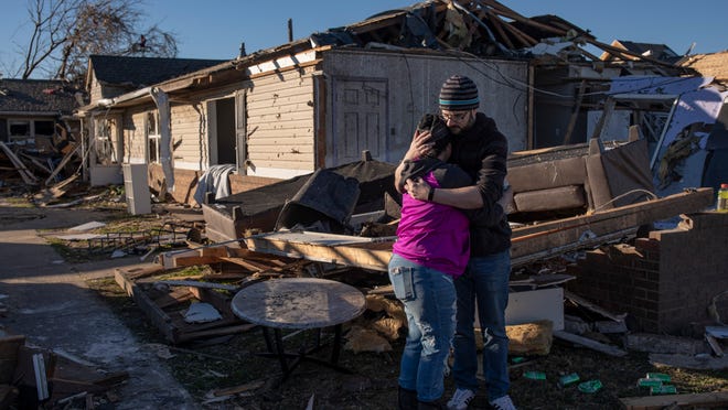 quad state tornado mayfield tornado wreckage