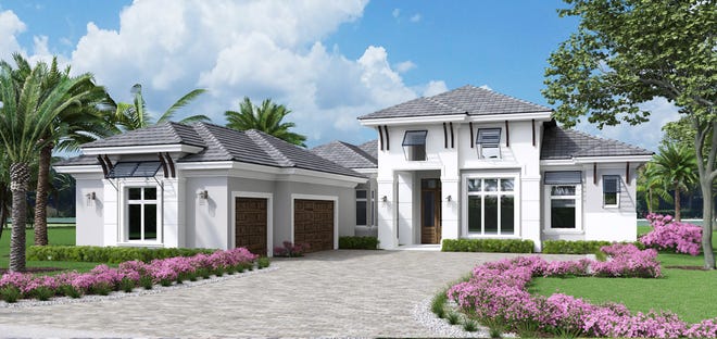 Theory Design is creating an interior design for a Seagate Development Group custom home at Esplanade Lake Club. It will carry the Calabria floor plan.