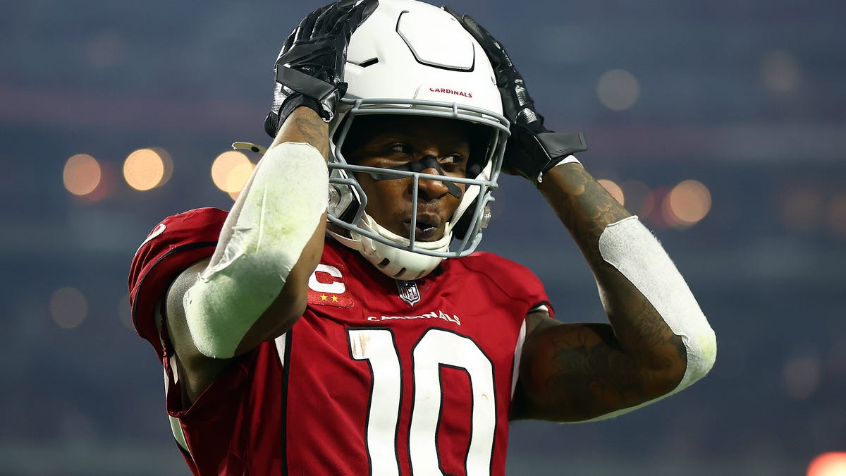 WR DeAndre Hopkins and the Cardinals lost a key game to the Rams on Monday night.