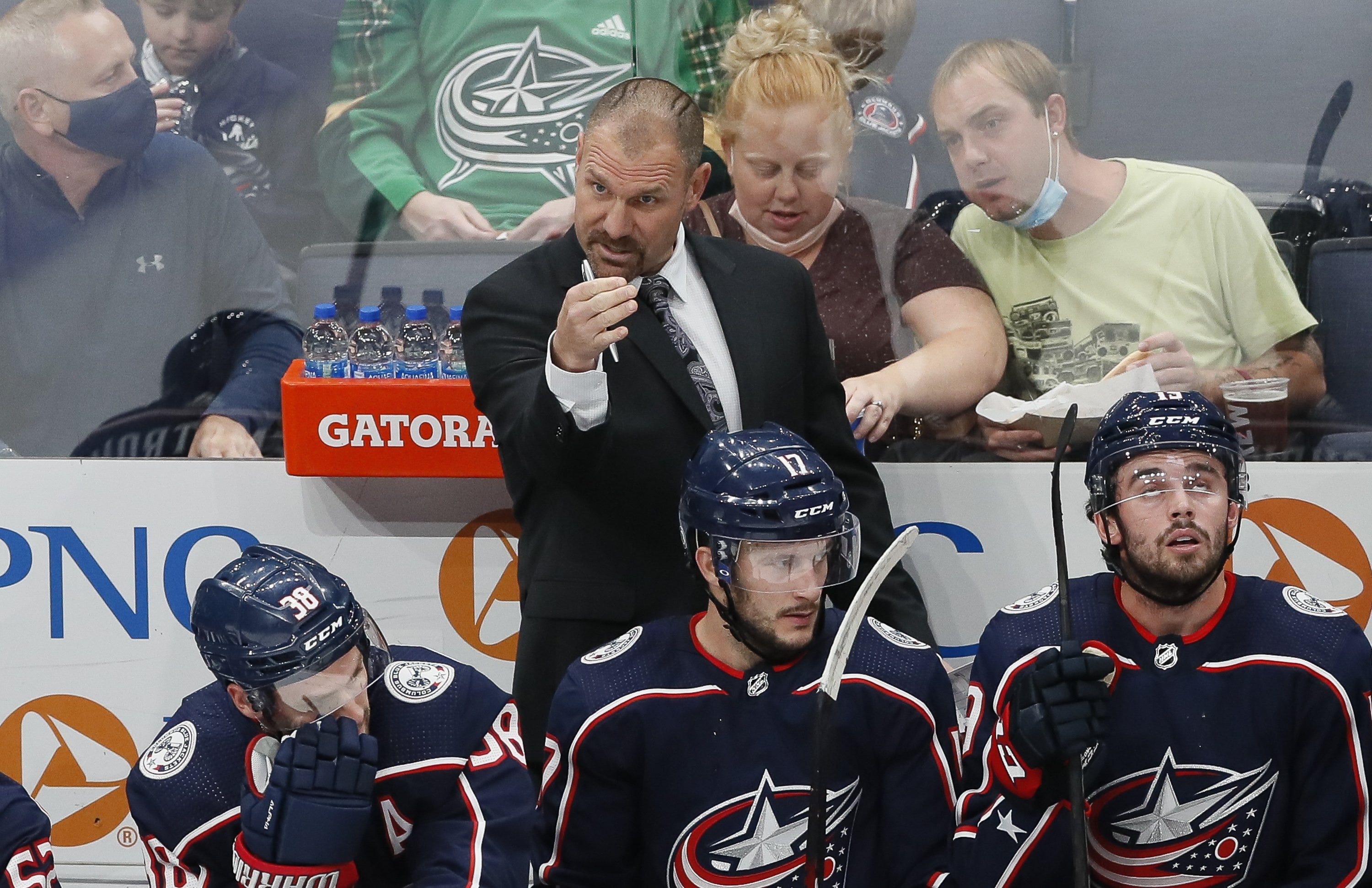Columbus Blue Jackets Christmas lights display Watch