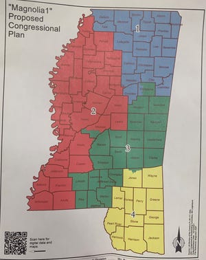 Mississippi lawmakers voted Wednesday on a finalized Congressional map proposal.