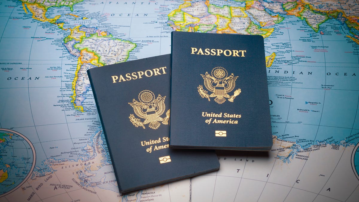 f you have two American passports, a visa agency can one to process your application for a future trip while you travel on the second one.