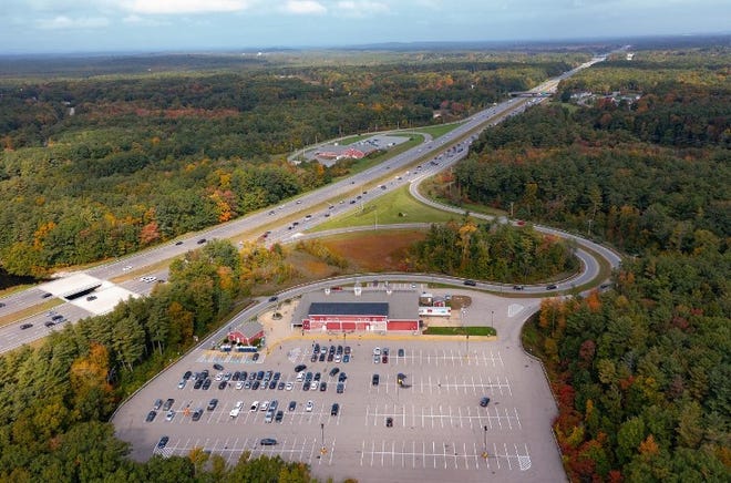 The New Hampshire Liquor Commission is looking to sell and redevelop 88 acres of prime real estate prominently situated along Interstate 95 in Hampton.